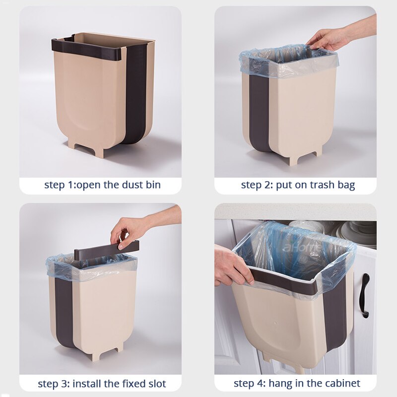 Hanging Recycle Bin | Experience the future of waste management