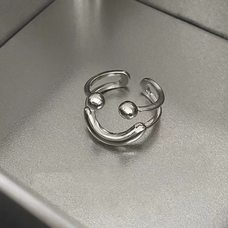 Elevate Your Style with our Smiley Face Ring